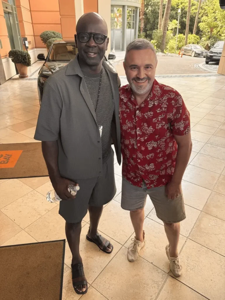 Taxi-Officiel Nice Côte d&#039;Azur meets Lilian Thuram